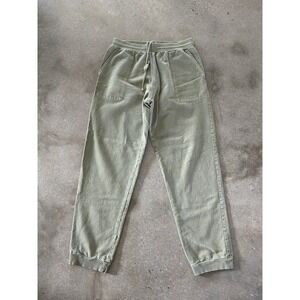 Crazy Shirts Hawaii Dyed Joggers XL Olive Sweatpants Elastic Cuff